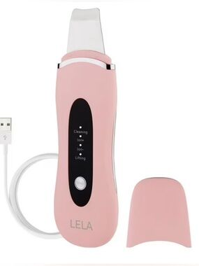 ⭐️BNIB⭐️ LELA Spa Sciences ~ Ultrasonic Facial Spatula ~ Pink